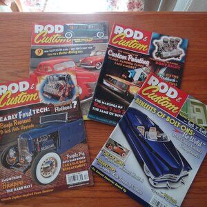 4 Issue Rod & Custom Magazine 2000'S